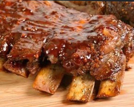 1 Meat and Ribs with 1 side