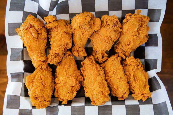 10 Crispy Wings