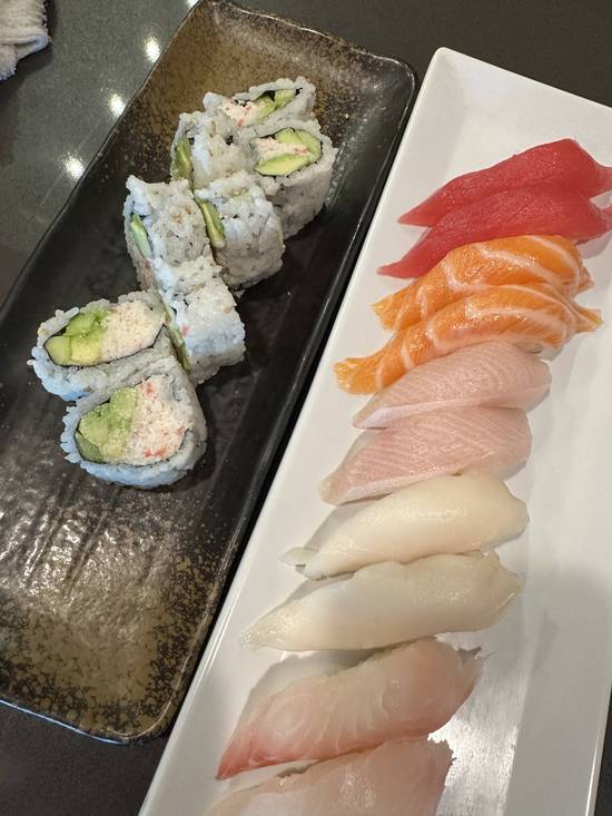 10 Piece Assorted Sushi with California Roll