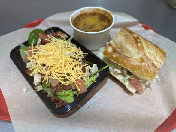 1/2 Sub, Soup, and Salad