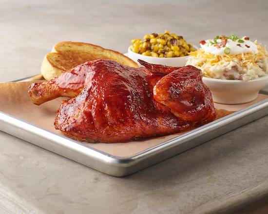 1/4 BBQ Chicken Platter