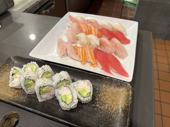 20 Piece Assorted Sushi with California Roll