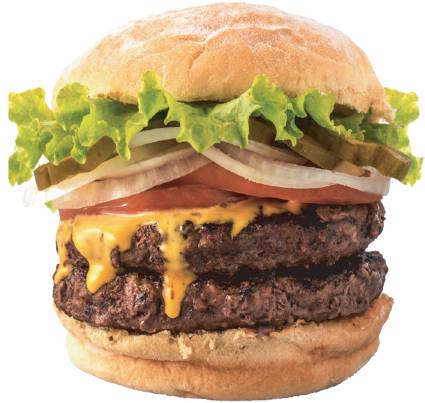 #3 Double 7oz Burger