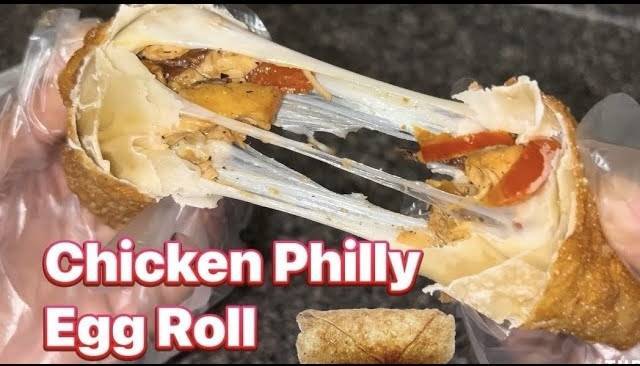 (3) Philly Chicken 🗠Egg Roll Combo