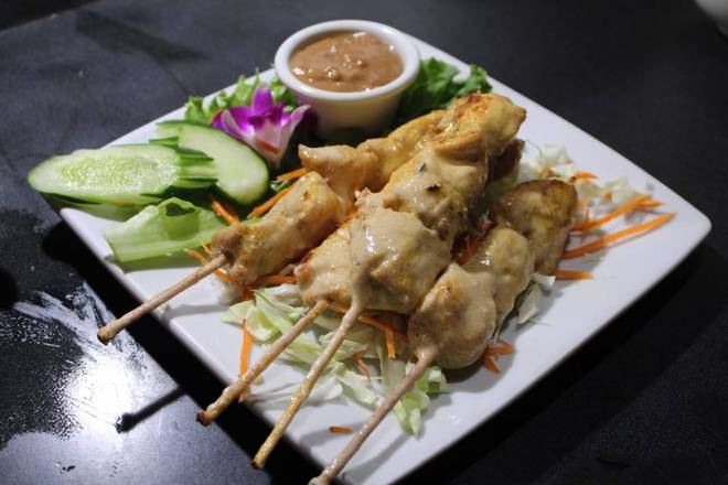 4. Thai Barbecue Sticks (Sa - Teh)