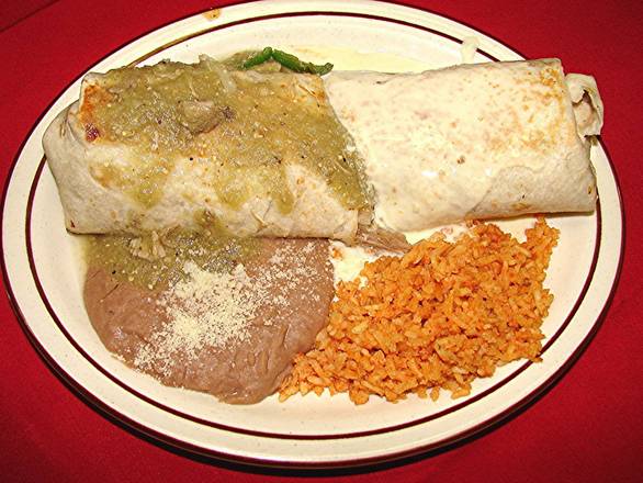 #6 Burrito Chile Verde