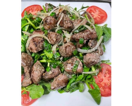 7. filet mignon Salad - Rau Salad Bo Filet Mignon