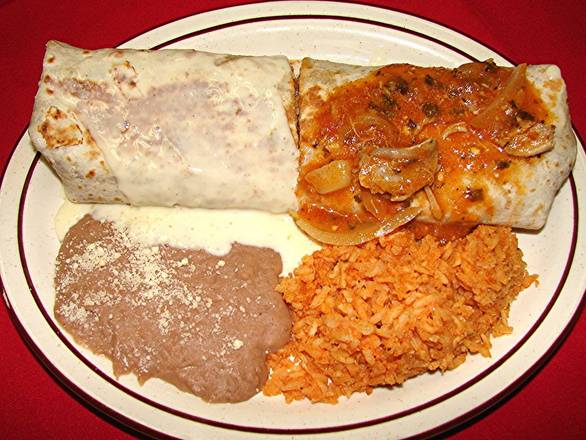 #8 Burrito Pollo Ranchero