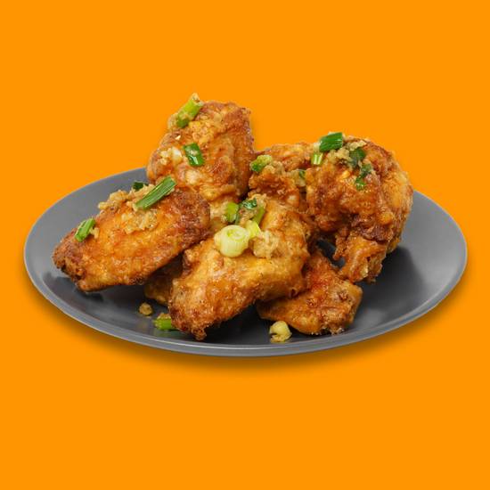 8 Spicy Garlic