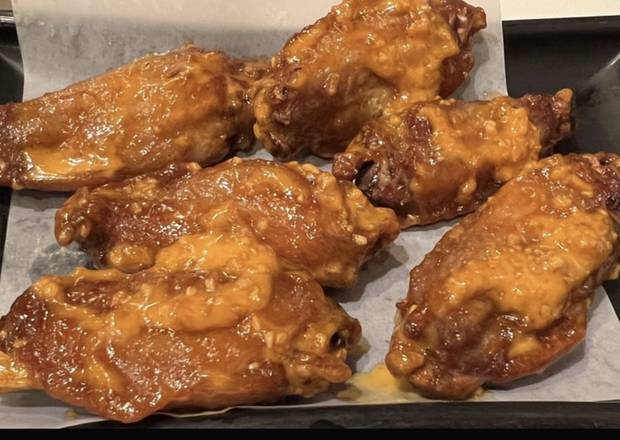 (A12) Fried chicken wings in Hot & Sour sauce(6pcs) / 酸辣æ±ç‚¸é›žä¸ç¿¼