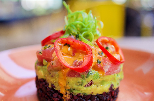 Ahi Poke Stack