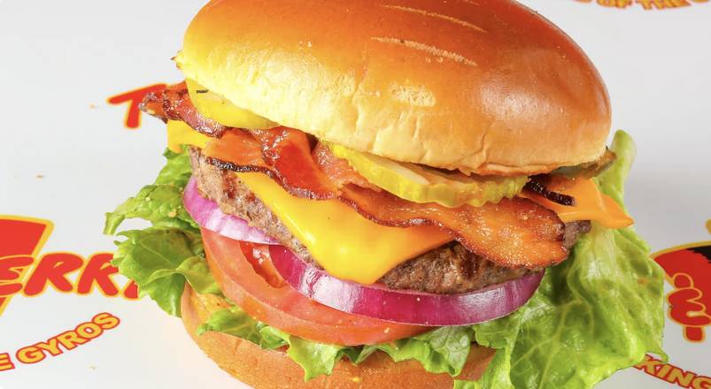 Angus Bacon Cheeseburger