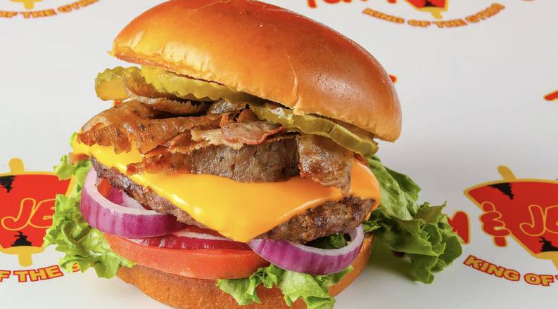 Angus Gyro Cheeseburger