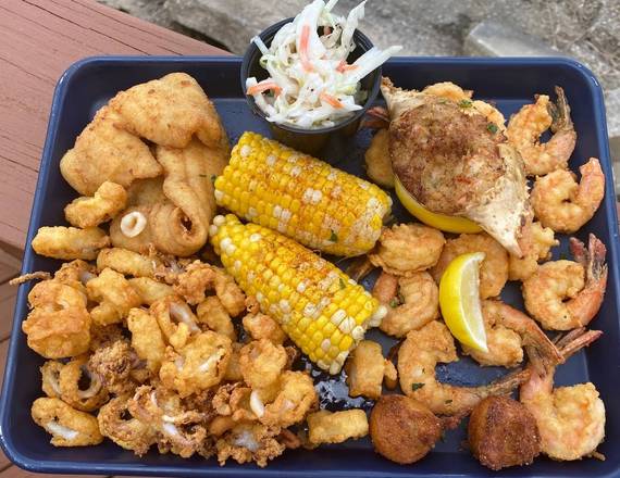 Any 5 Fried Seafood Item & Fries