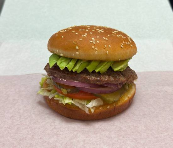 Avocado Burger Combo