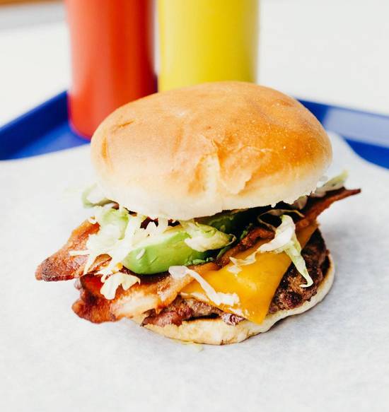 Bacon Avocado Cheeseburger