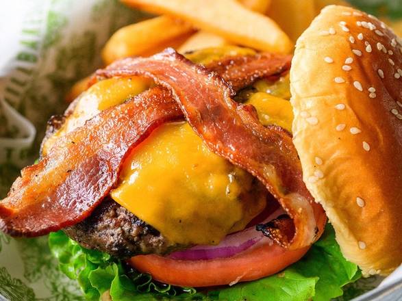 *Bacon Cheddar Burger