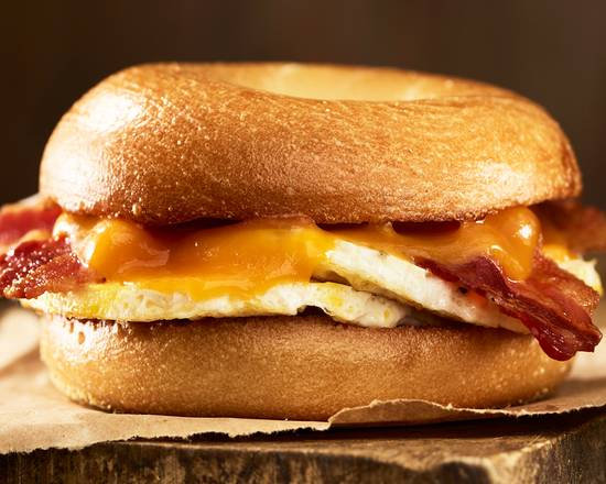 Bacon & Cheddar Egg Sandwich