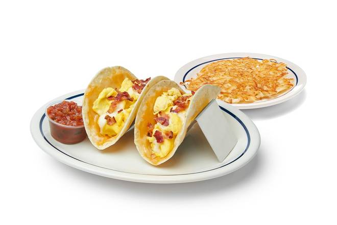 Bacon, Egg & Cheese Anytime Tacos