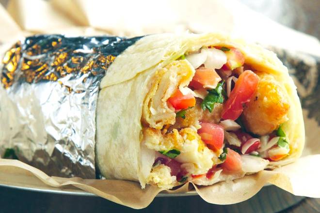 Baja Fish Burrito