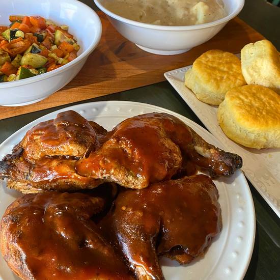 BBQ Chicken Family Meal for 4