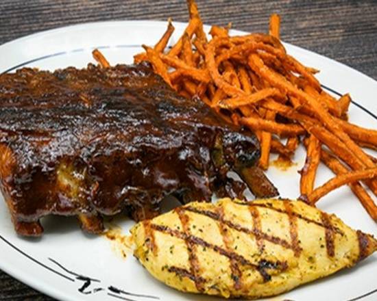 BBQ Pork Ribs & Grilled Chicken