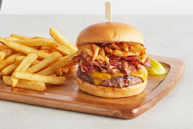 BBQ Smoked Brisket Burger