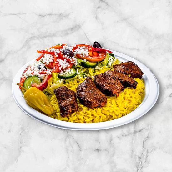 Beef Kabob Plate