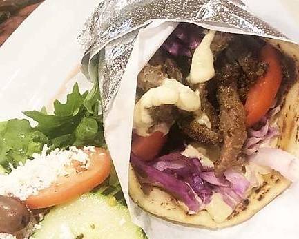 Beef Shawarma Wrap