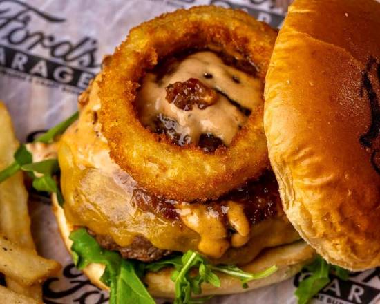 Bison BBQ Bacon Burger