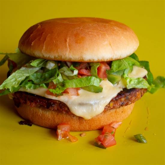 Blacked Bean Burger