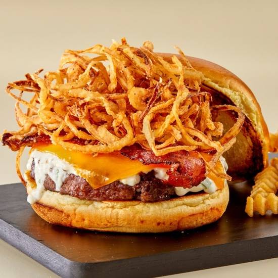 Bleu Peppercorn Burger