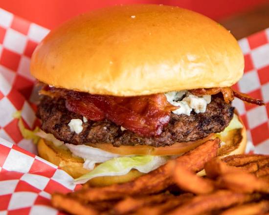 Blue Oinker Burger