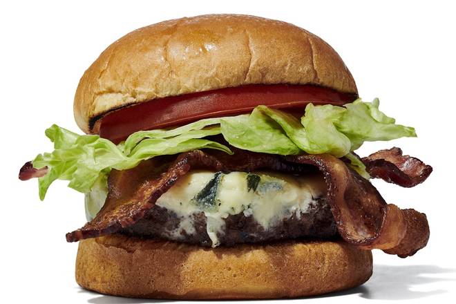 Bobby Blue + Bacon Burger