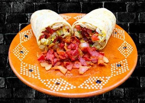 Breakfast Bacon Burrito