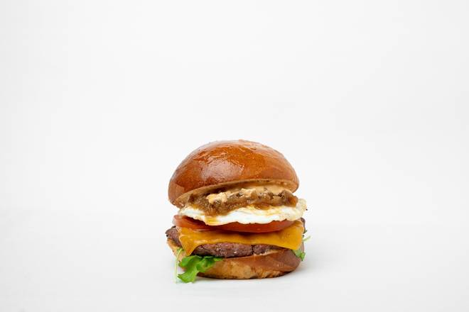breakfast burger.