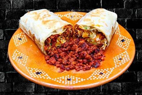 Breakfast Chorizo Burrito