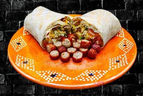 Breakfast Sausage Burrito
