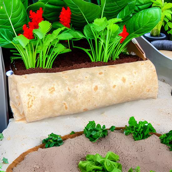 Burrito Vegetariano / VegetarÃan