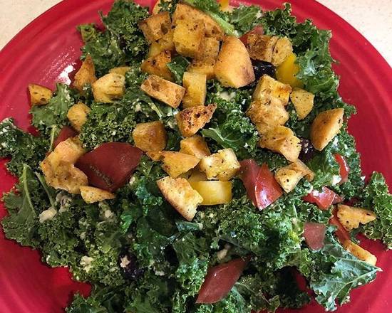 Caesar Vegan Kale Salad