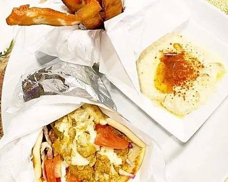 Cauliflower Shawarma Wrap