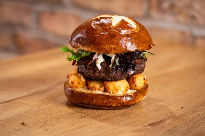 Cheese Curd Burger