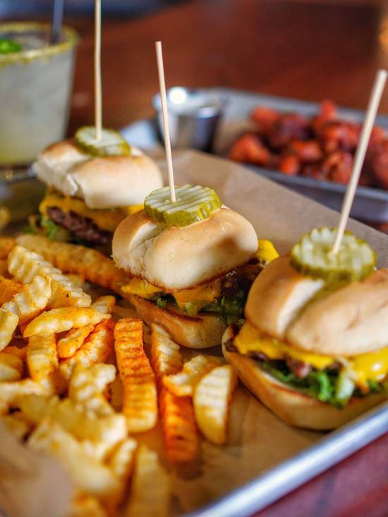 Cheeseburger Slider Trio