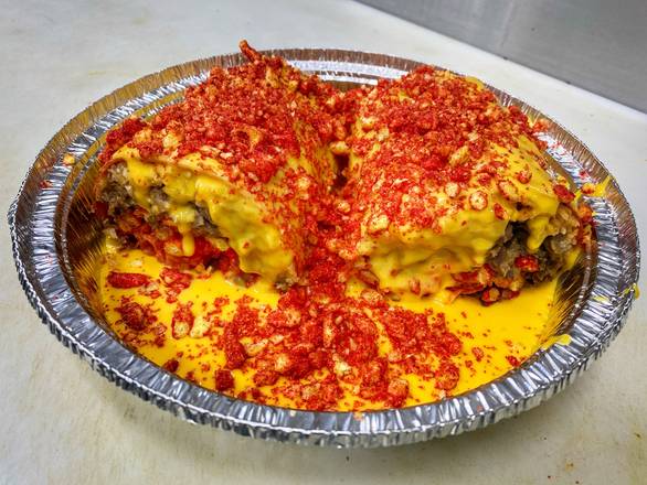 Cheesy Hot Cheetos Burrito
