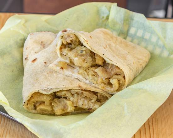 Chicharron Burrito