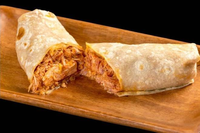 chicken burrito (shredded red spicy)