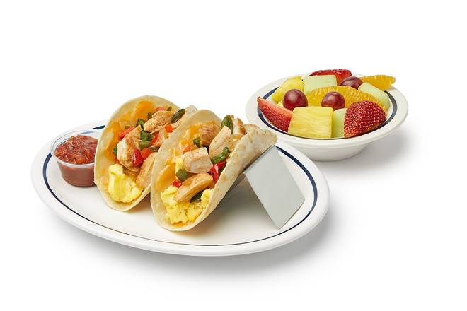 Chicken Fajita Anytime Tacos