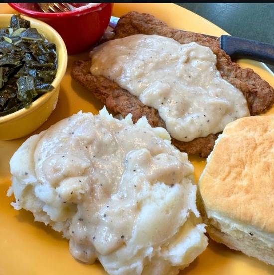 Chicken Fried Steak Family Meal for 4