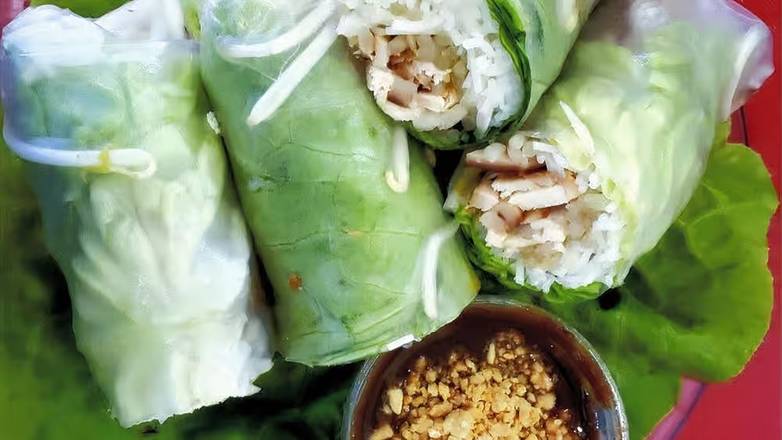 Chicken Lettuce Rolls