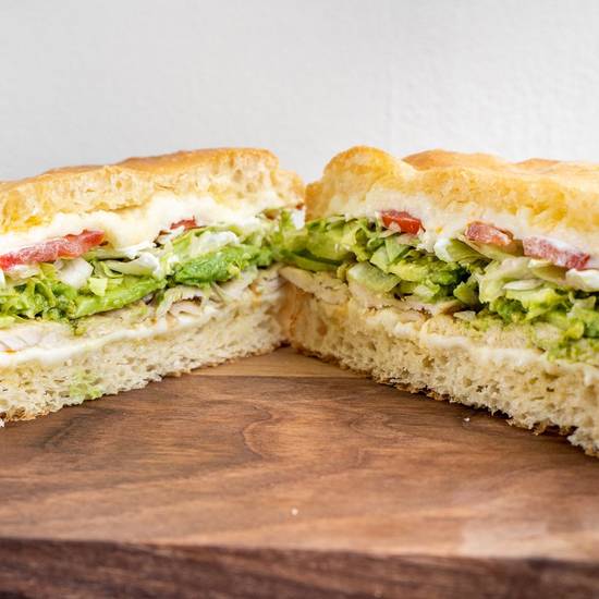 Chicken Pesto & Avocado Sandwich
